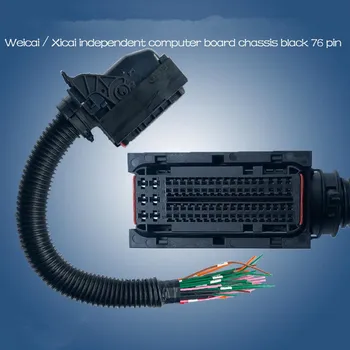 1 комплект 76-контактных разъемов для компьютерной платы ECU с разъемом для подключения кабеля 612650080075