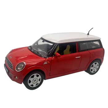 1： 32 BMW mini легкосплавный автомобиль Кубинская модель автомобиля задний звук и свет детская игрушечная машинка chenghai оптом