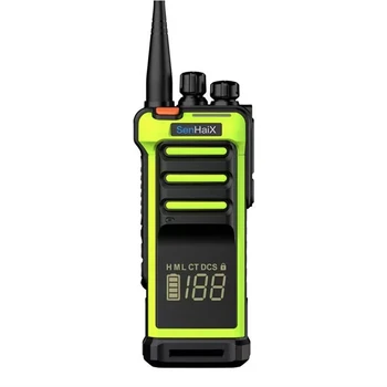 2023 SenHaix GT10 Портативная Рация UHF 400 ~ 470 МГц и С Высоким Коэффициентом Усиления 2 Антенны Скрытый Экран Двухстороннее Радио Водонепроницаемый FM-Трансивер