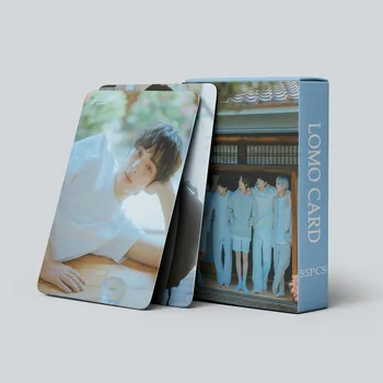 55шт фотокарточек TT Season Of Youth Soobin Yeonjun в корейском стиле LOMO Cards Высококачественная коллекция поклонников фотопечати в формате HD