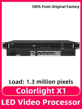 Colorlight X1 Полноцветный светодиодный экран видеопроцессора 2-в-1 Синхронный системный контроллер