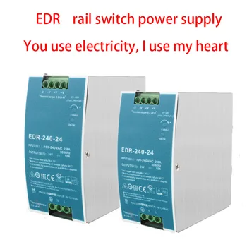 EDR NDR rail импульсный источник питания 24V12V DC 30/60/120/480w Трансформаторный трансформатор LED monitoringDC импульсный источник питания