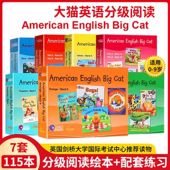 Enlightenment Graduated Reading Big Cat Американский английский Big Cat Детские книги по английскому языку 1-7 комплектов по 115 томов для раздельной продажи