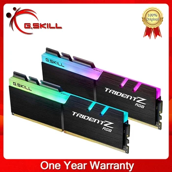 G.Skill Trident Z Серия RGB 16 ГБ 8 ГБ DDR4 3200 МГц 3600 МГц PC4-25600 CL16 Двухканальный Комплект памяти Полноразмерная светодиодная панель RGB