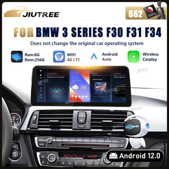 ID8 Android 12 Автомобильный Мультимедийный Плеер GPS Навигация Для BMW 3 Серии F30 F31 F34 4 Серии F32 F33 F36 Carplay Auto Radio