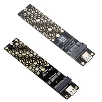 JMS58 NGFF для .2 к USB3.1 Конвертер Типа C Адаптер Поддержка Sata3 6 Гб USB3.1 Прямая поставка