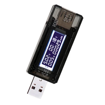 L69A для постоянного тока 4-30 В 0-3A ЖК-дисплей Цифровой вольтметр Амперметр USB Ток Напряжение Измеритель мощности Тестер Емкость зарядного устройства