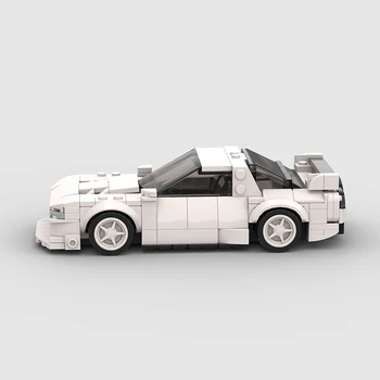 Mazdaed RX-7 FD MOC Speed Champion Car Автомобиль-Гонщик Строительные Блоки Кирпич Креативные Гаражные Игрушки для Мальчиков