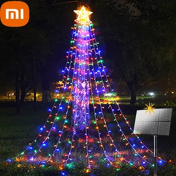 Xiaomi Solar LED Yard Decorations Star Lights 344 светодиода 8 режимов Наружные водонепроницаемые садовые звездные фонари на солнечных батареях