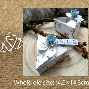 XLDesign Craft Резка металла Штампованные штампы 3D Складная коробка украшение альбом для вырезок Бумажная открытка Ремесло Тиснение высечки