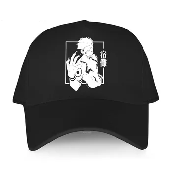 Винтажные кепки, лидер продаж, уличная летняя шляпа унисекс, аниме Дзюдзюцу Кайсен, бейсболка с хлопковым принтом, мужская регулируемая хип-хоп шляпа