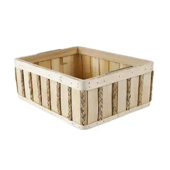 Деревянный ящик для хранения одежды ручной работы, контейнер для мелочей, настольная рамка, чехол для ванной комнаты, украшения для гостиной.