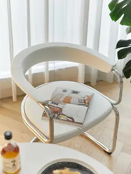 Дизайнерский Легкий Роскошный обеденный стул в стиле ретро, туалетный столик, стул для макияжа, Простой стул для домашнего ресторана, мебель в скандинавском стиле