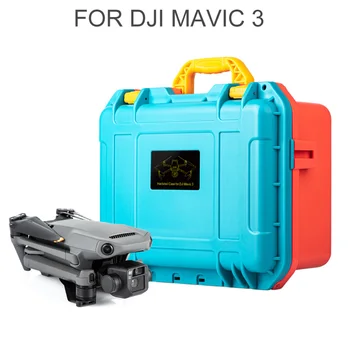 Для DJI Mavic 3 Box Водонепроницаемый Жесткий Ящик Для Хранения Дорожный Чемодан Чехлы Для Переноски DJI Mavic 3 Взрывозащищенные Аксессуары Для Дронов