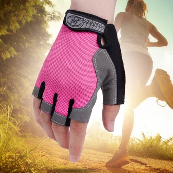 Для мужчин и женщин Велосипедные перчатки Велосипедные перчатки Велосипедные перчатки Противоскользящие ударопрочные дышащие спортивные перчатки на полпальца Аксессуары для велосипедов