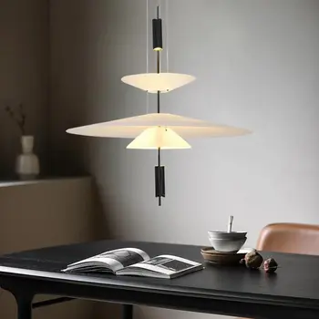 Итальянская дизайнерская барная настольная лампа, Современный простой датский Подвесной светильник Flos Ufo для ресторана, магазина одежды