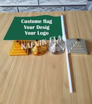 КАФНИК, на заказ любой дизайн любой логотип флаг офисный стол настольный флаг пластиковая основа 14 * 21 см для украшения дома