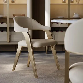 Креативные стулья для гостиной Минималистский Дизайн Офисные Обеденные стулья Современная роскошь Усовершенствованная мебель для ресторана El Hogar