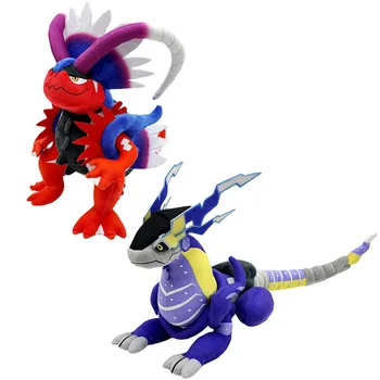 Кукла Pokemon Scarlet/violet, новые плюшевые игрушки Koraidon Miraidon, подарок для детей