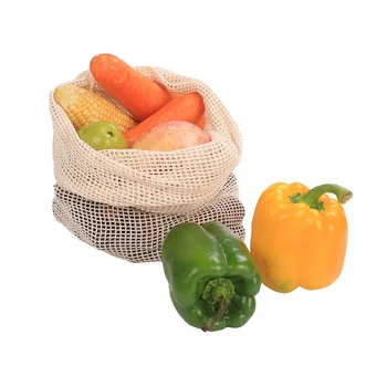 Многоразовые хлопковые сетчатые продуктовые сумки хлопковые авоськи чистые хозяйственные сумки сетки фрукты овощи сумки для хранения для домашней кухни