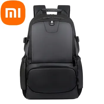 Модный мужской рюкзак Xiaomi, дорожный рюкзак большой емкости, 15,6-дюймовая перезаряжаемая сумка для ноутбука