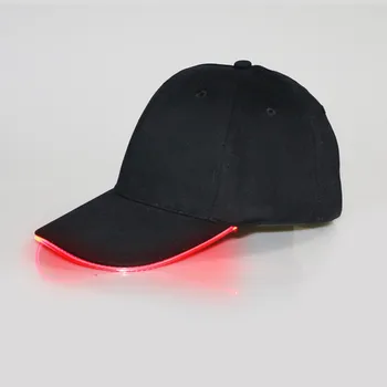 Новый дизайн бейсбольных кепок со светодиодной подсветкой, светящиеся регулируемые шляпы, идеально подходящие для вечеринок в стиле хип-хоп, бега и многого другого