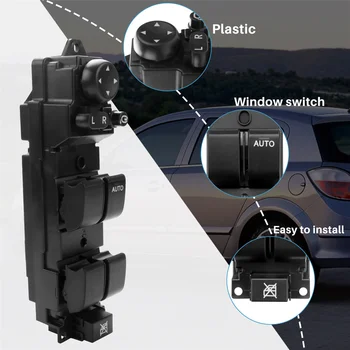 Новый переключатель стеклоподъемника с правосторонним приводом RHD, подходящий для Mazda 2 6 2008-2012 D652-66-350A