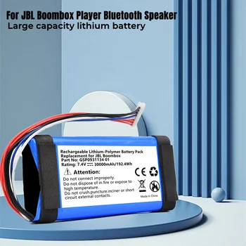 Обновленный 100% Оригинальный Фирменная Новинка 3000 мАч GSP0931134 01 Батарея для JBL Boombox Плеер Динамик Батарея Номер Отслеживания Батареи