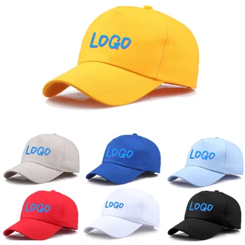 Однотонные мужские бейсболки с логотипом, летние Регулируемые шляпы унисекс в стиле хип-хоп с козырьком Для женщин, Спортивная шляпа для рыбалки на открытом воздухе