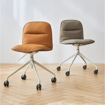 Офисное кресло Nordic Simple для отдыха, Домашняя гостиная, Компьютерный диван, кресло для кабинета, спальня, спинка, Подъемный вращающийся стул