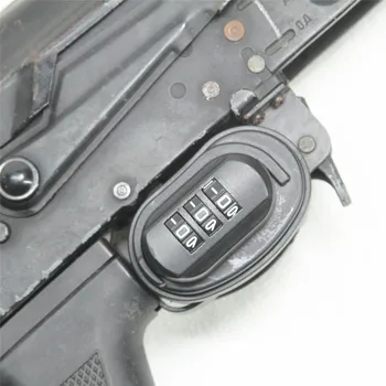 Пистолет из цинкового сплава с 3 циферблатами, Замок-пароль, Ключ от пистолета, Огнестрельное Оружие, Пневматические Охотничьи Принадлежности