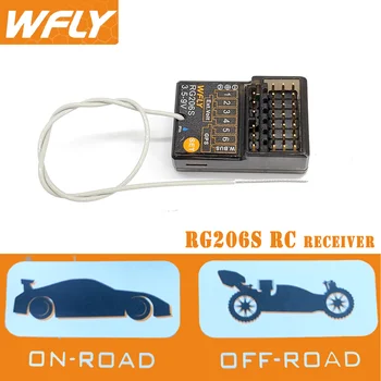 Приемник WFLY RG206S Small RX Для Радиоуправляемого Автомобиля WFLY X9 2,4 ГГц 3,5 В ~ 9,0 В Поддерживает Внешний GPS-Гироскоп Для Радиоуправляемых Автомобилей, Лодок, Танков, Робота