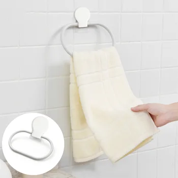 Прочная наклейка для дома в отеле, кольцо для полотенцесушителя, вешалка для полотенец для ванной комнаты UD88