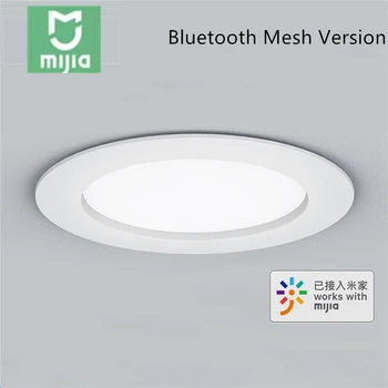 Распродажа комплекта Xiaomi Mijia Smart Led Downlight с Bluetooth-совместимой сетчатой версией, голосовое управление, дистанционное управление, Регулировка температуры