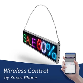 Рекламные Сообщения управления WIFI Смарт-телефона Цвета DC5V RGB P5 RGB Перемещают Прокручивая Крытую Миниую Светодиодную Дисплейную Доску для Банка/Офиса