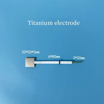 Титановый листовой электрод высокой чистоты/металлический листовой электрод/титановый электрод для экспериментальных исследований/