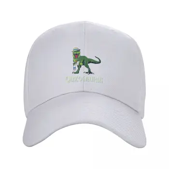 Узозавр Рекс Узо Динозавр Узо Пьющий Рекс Графический дизайн кепки Бейсбольная кепка шляпы пушистая шляпа Шляпа для девочек мужская